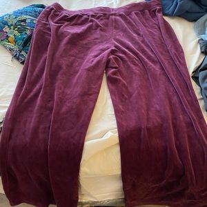 Lane Bryant pink jogging and ants